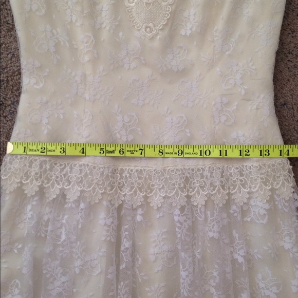 SCOTT MCCLINTOCK Vintage Wedding Dress Size 4 White - Picture 6 of 16
